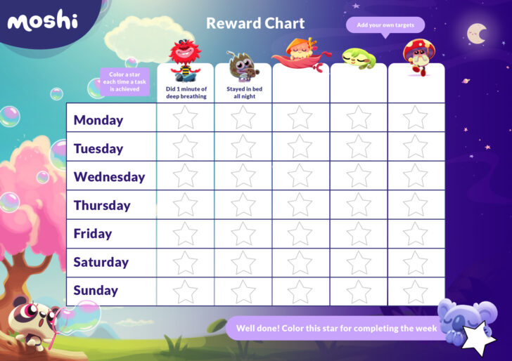 Behavior Chart Printable Free