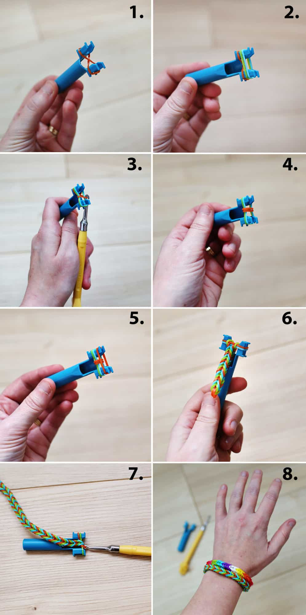 Rubber Band Bracelets - Childhood Magic within Step By Step Printable Rainbow Loom Patterns With Your Hands
