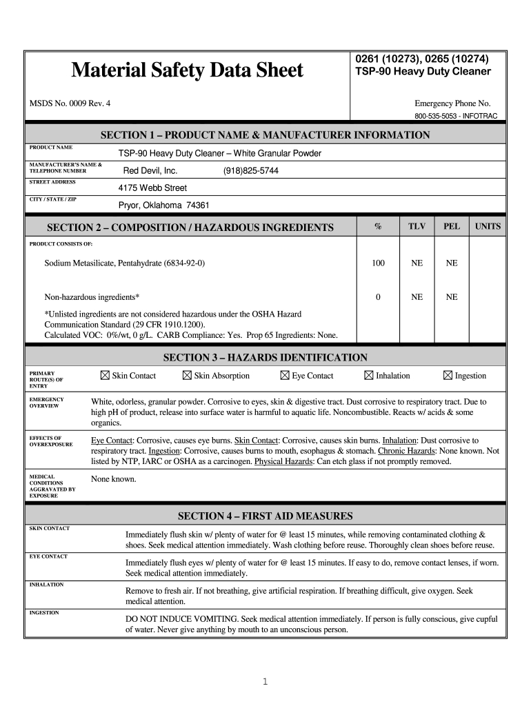 Safety Data Sheet Example Pdf - Fill Online, Printable, Fillable pertaining to Free Printable Msds Data Sheets