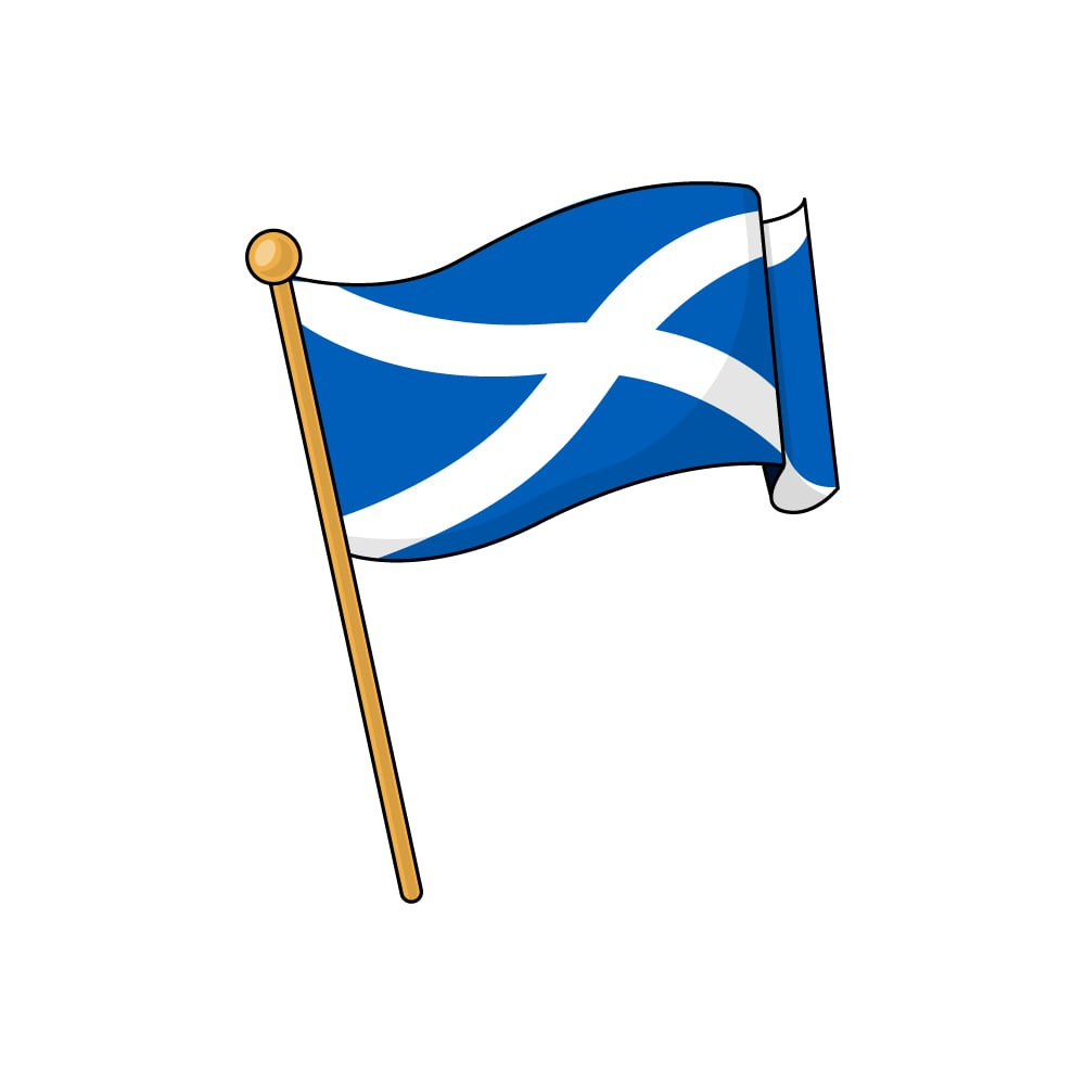 Scotland Flag Royalty-Free Stock Vector Images And Clip Art within Free Printable Scotland Flag