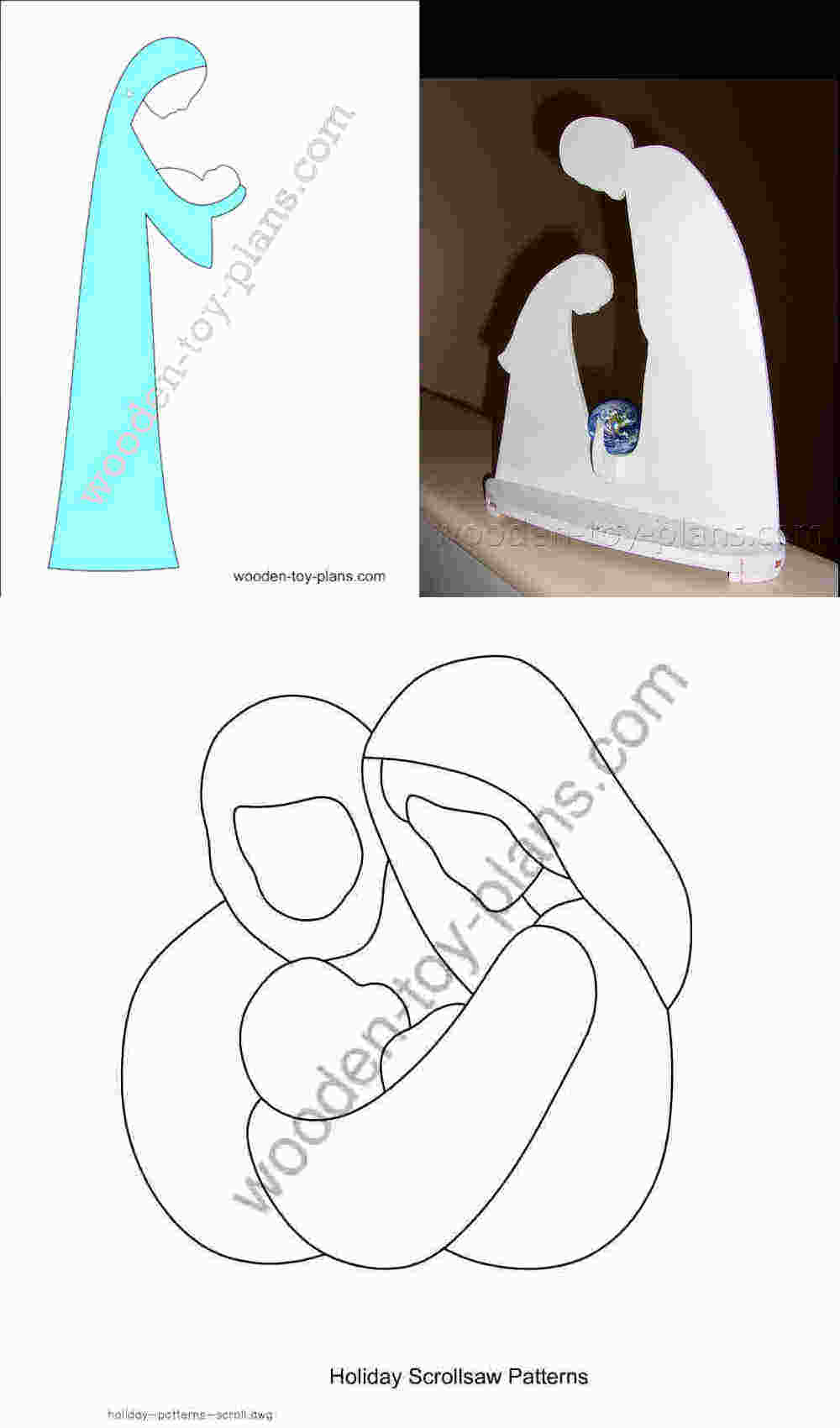 Simple Christmas Scroll Saw Patterns Free Printable For Beginners for Free Printable Christmas Scroll Saw Patterns