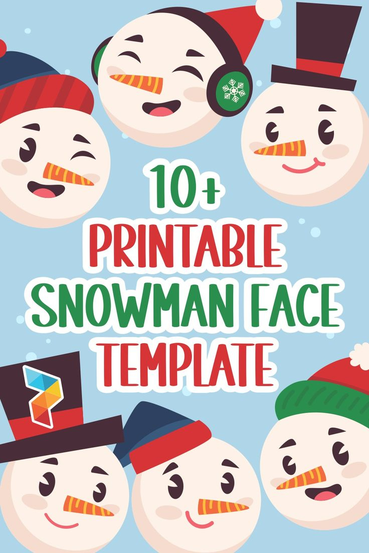 Snowman Face Template - 10 Free Pdf Printables | Printablee regarding Free Printable Snowman Face Patterns