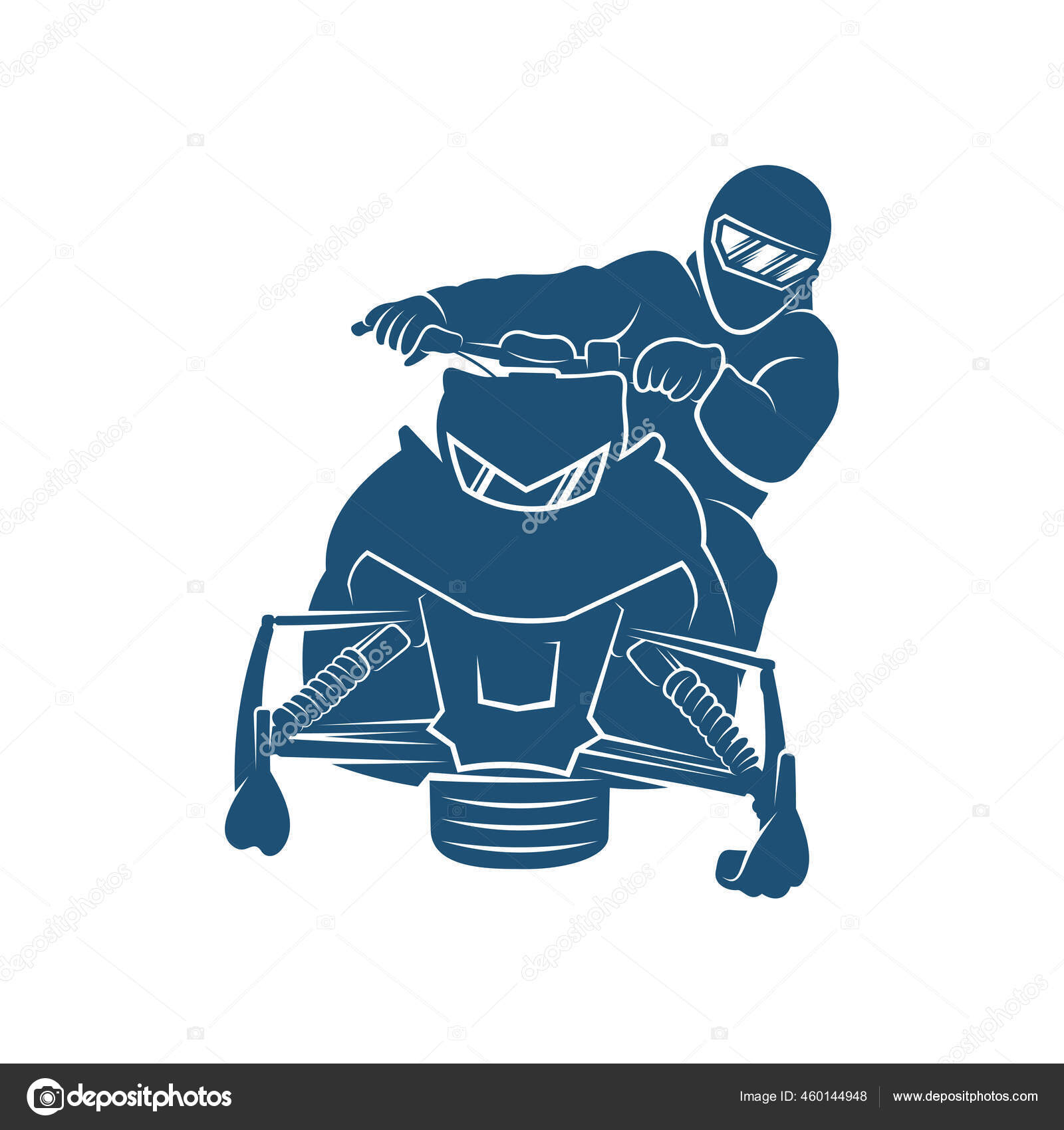 Snowmobile Design Vector Illustration Creative Snowmobile Logo inside Free Snowmobile Templates