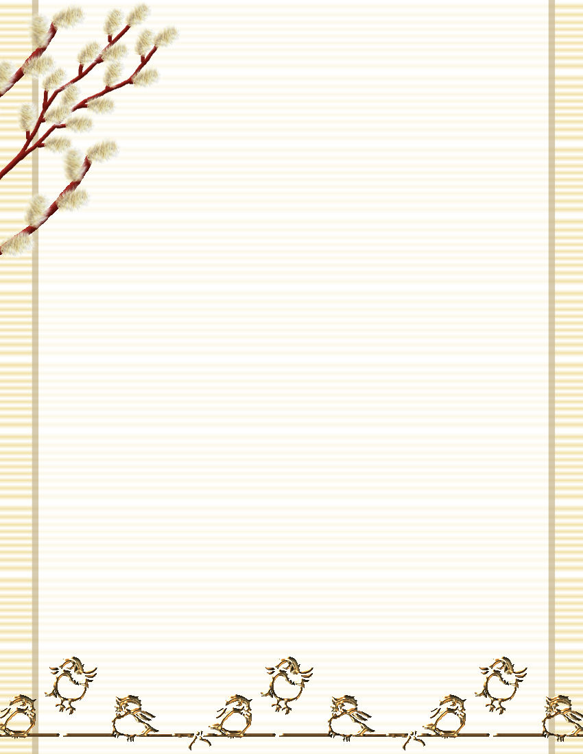 Spring Stationery Themed Downloads Pg. 1 for Free Printable Spring Stationery