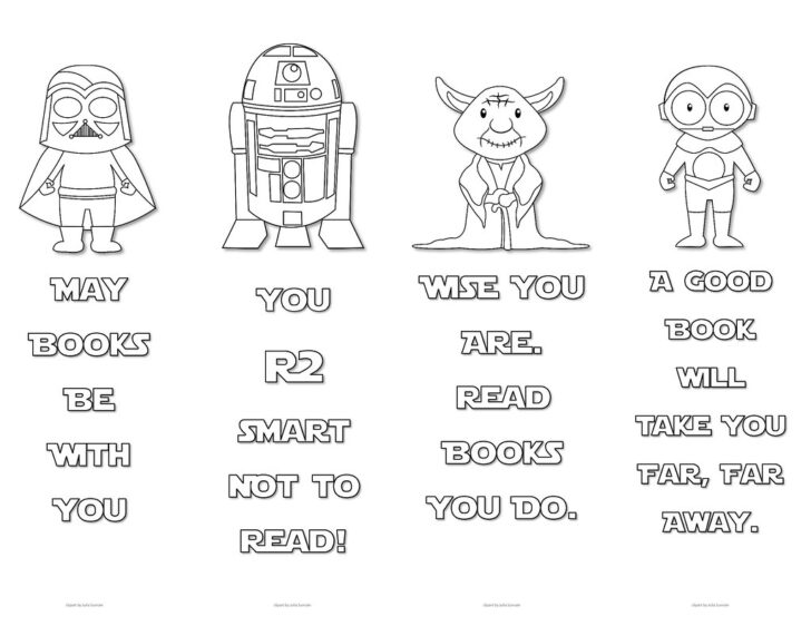 Free Printable Star Wars Bookmarks