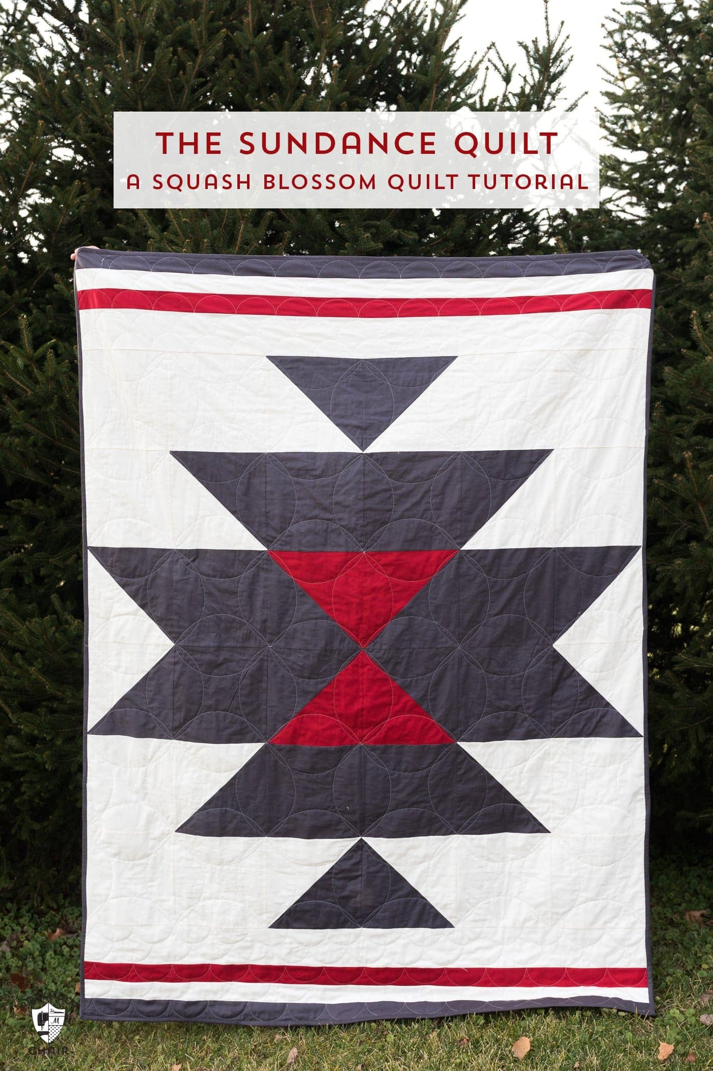 Sundance Quilt; A Free Squash Blossom Quilt Pattern - The Polka with Free Printable Southwest Quilt Patterns