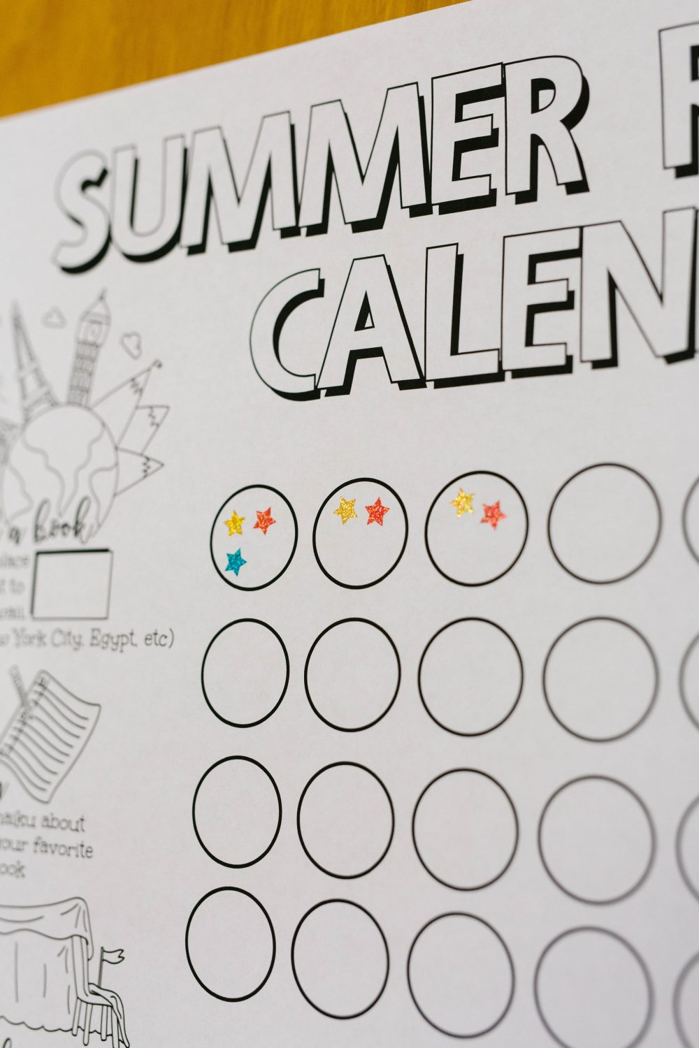 The Summer Reading Chart (Printable!) - Everyday Reading in Summer Reading Chart Printable