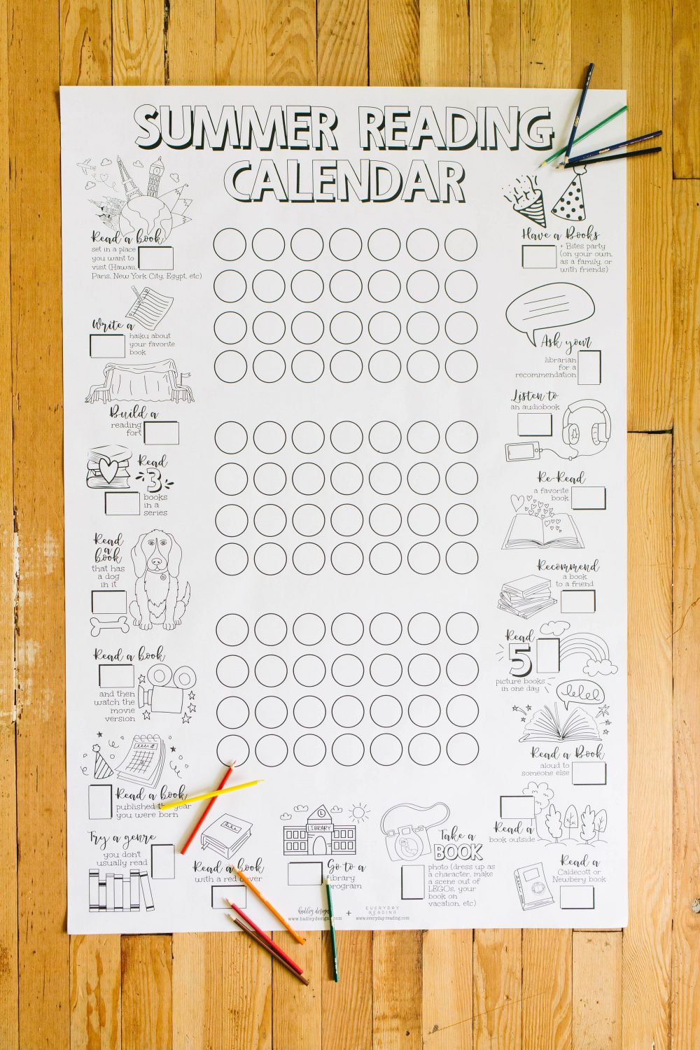 The Summer Reading Chart (Printable!) - Everyday Reading throughout Summer Reading Chart Printable