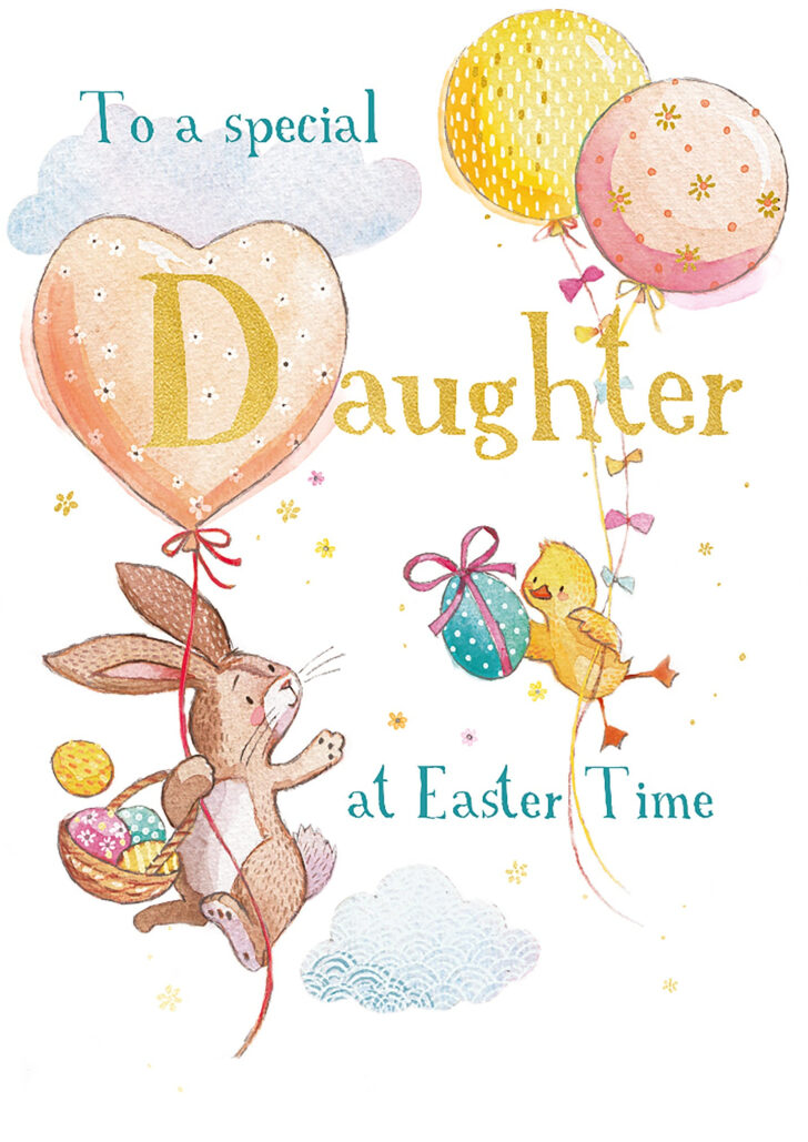 Free Printable Easter Cards For Daughter