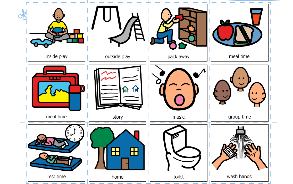 Top 5 Visuals Archives - Autism Queensland – Resource Hub pertaining to Autism Visuals Free Printables