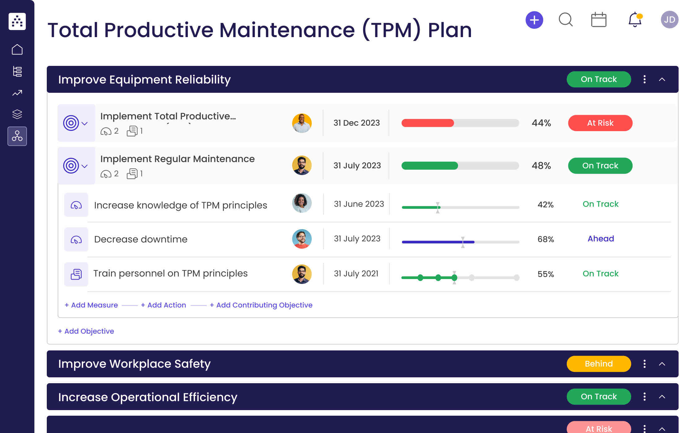 Total Productive Maintenance (Tpm) Strategy Template intended for Free Tpm Excel Template
