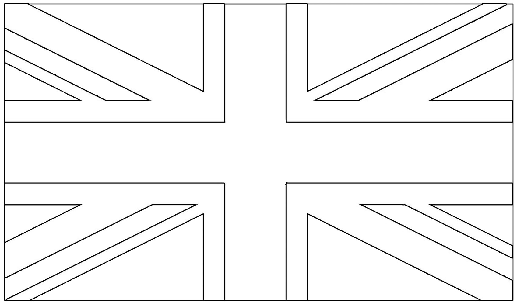 Uk Flag Colouring - Rooftop Post Printables with regard to Free Printable Union Jack Flag
