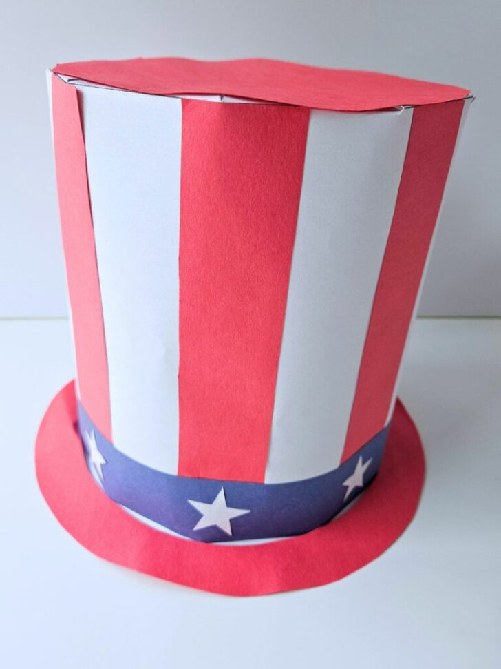 Free Printable Uncle Sam Hat Pattern Template
