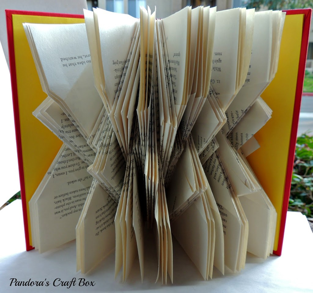 Upcycle: Book Folding - Free Patterns | The Refab Diaries inside Free Book Folding Templates