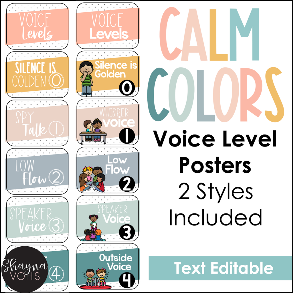 Volume Control: Mastering Classroom Management With Voice Level intended for Voice Level Chart Printable