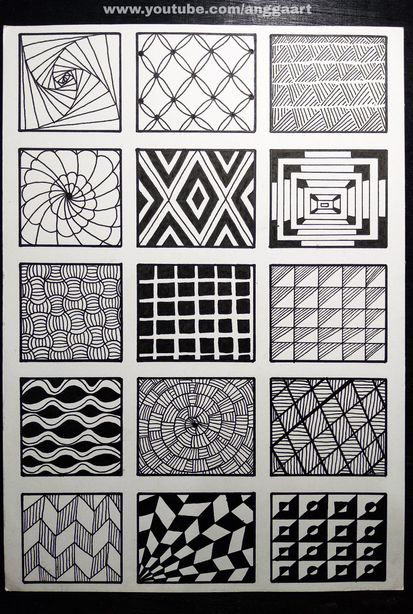 100 Zentangle Patterns with Printable Zentangle Patterns For Beginners