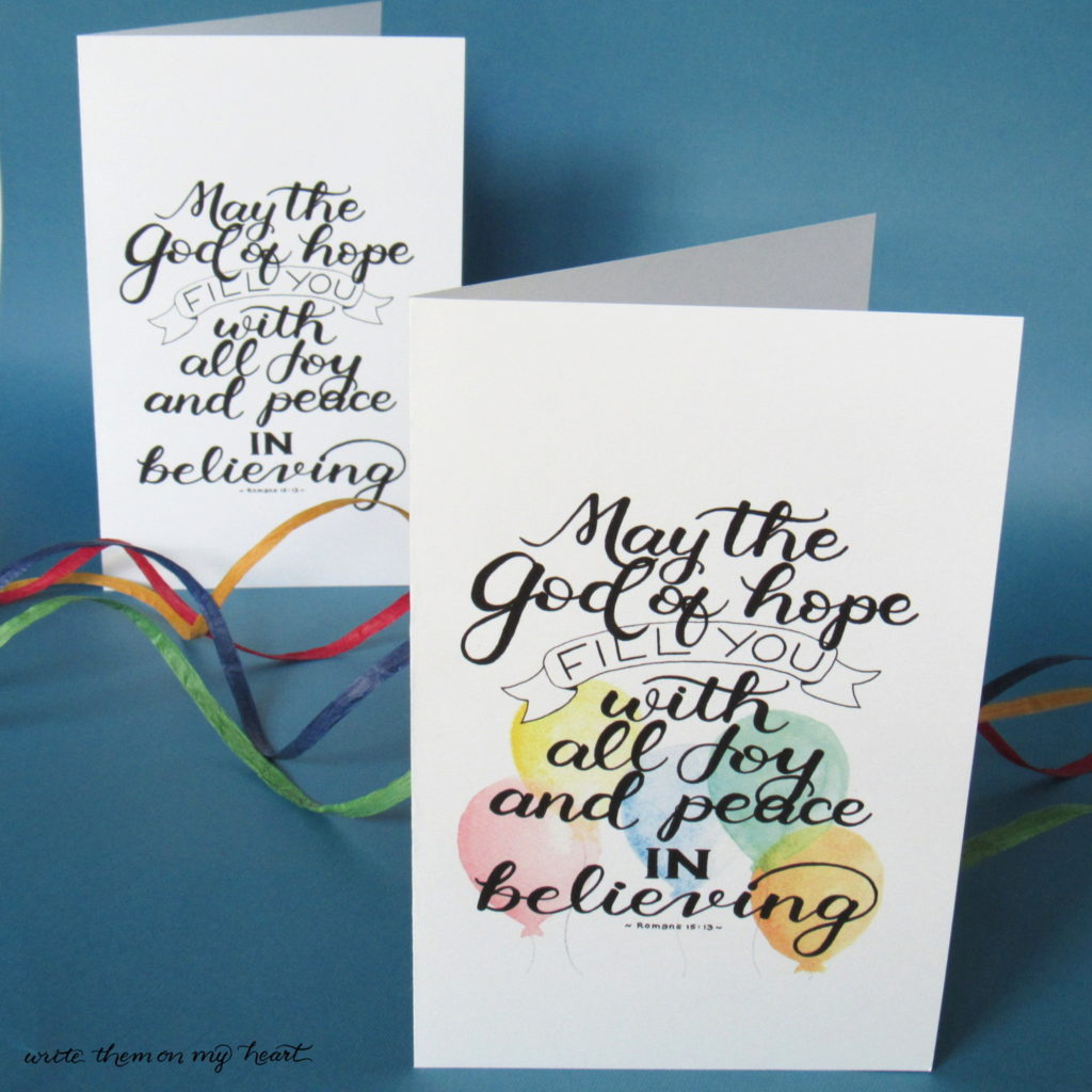 17 Printable Bible Birthday Cards - Write Them On My Heart regarding Christian Greeting Cards Free Printable