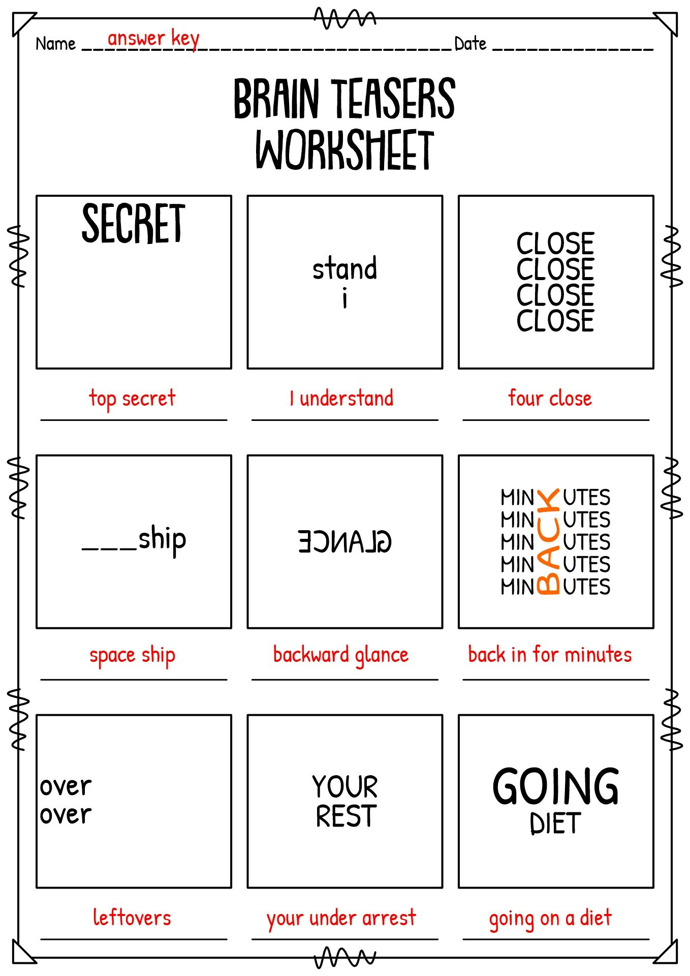 180 Best Brain Teasers Ideas In 2025 | Brain Teasers, Teaser, Word throughout Free Printable Brain Puzzles