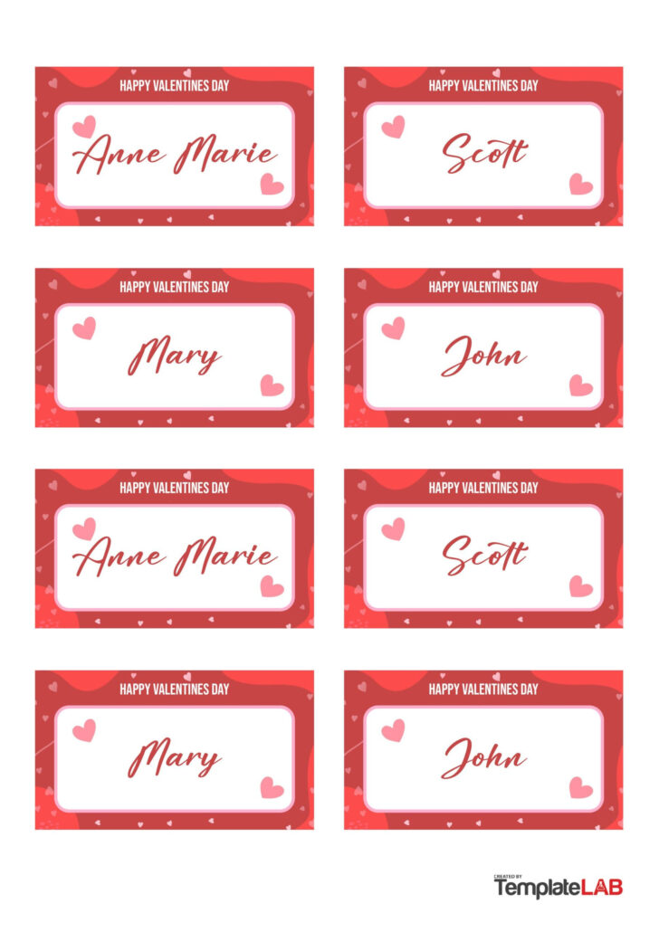 Free Name Plate Template Word