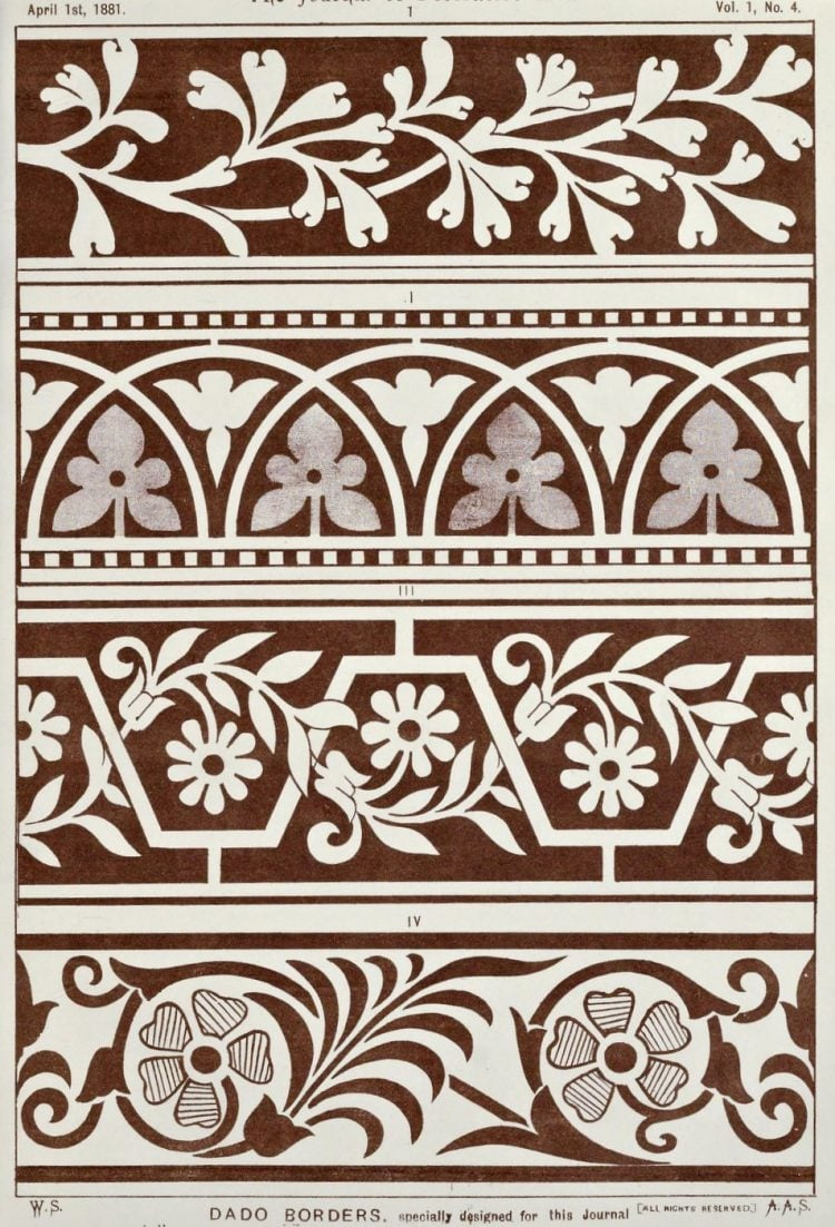 40 Classic Vintage Stencil Designs You Can Download &amp;amp; Use - Click within Free Printable Victorian Stencils