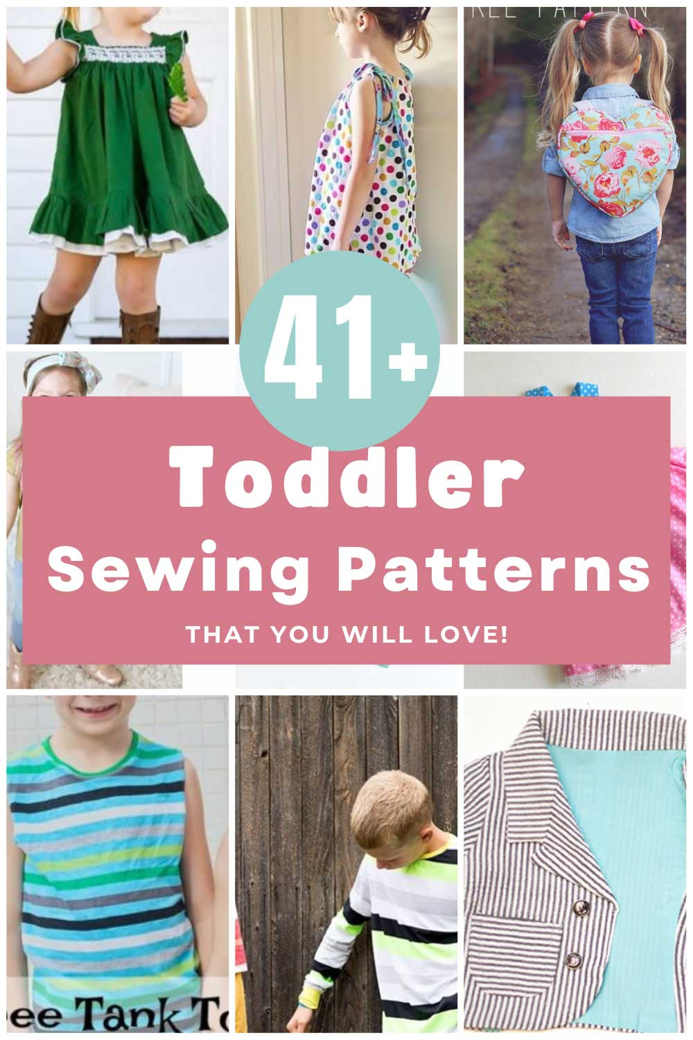 41 Adorable And Free Toddler Sewing Patterns For Beginners. throughout Free Printable 18month Toddler Dress Pattern