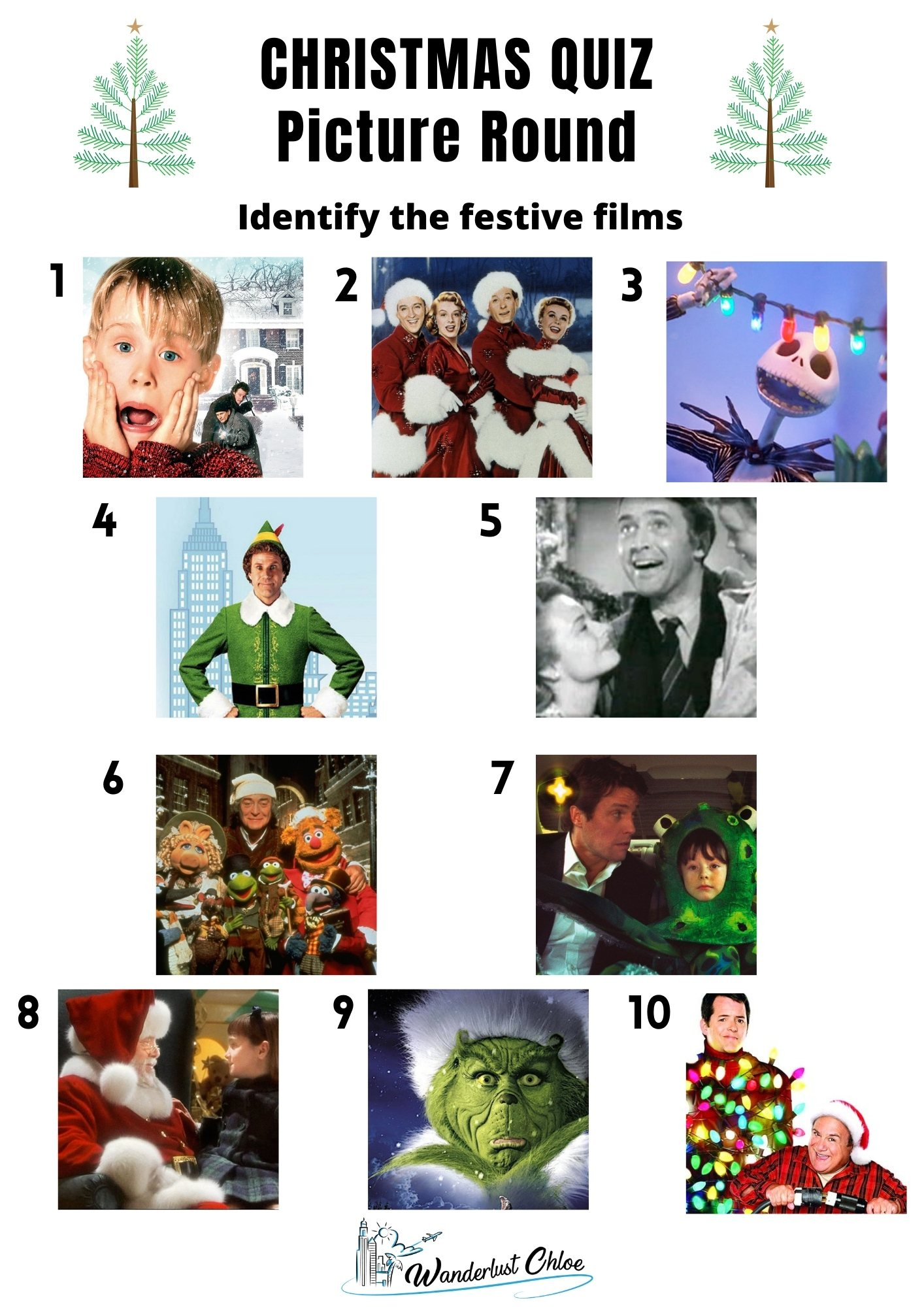 50 Christmas Quiz Questions + Printable Picture Rounds: 2025 inside Free Printable Picture Quizzes And Answers