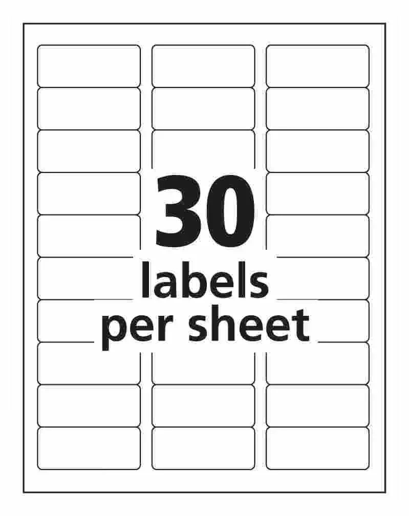 Address Label Wizard Applescript (Label 5160 Template pertaining to Free Printable Avery Template 5160