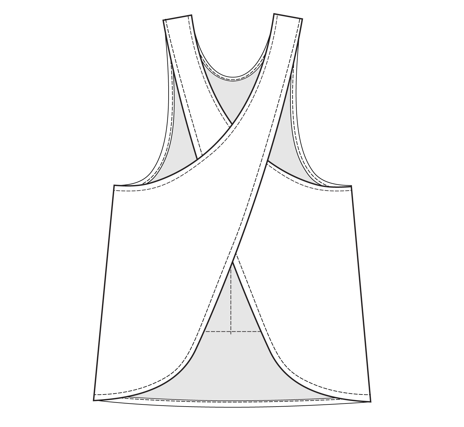 Allspice Apron - Hey June Handmade pertaining to Free Printable Crossover Apron Pattern