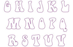 Alphabet Applique Patterns – 10 Free Pdf Printables | Printablee with Free Printable Alphabet Pattern For Apliquae