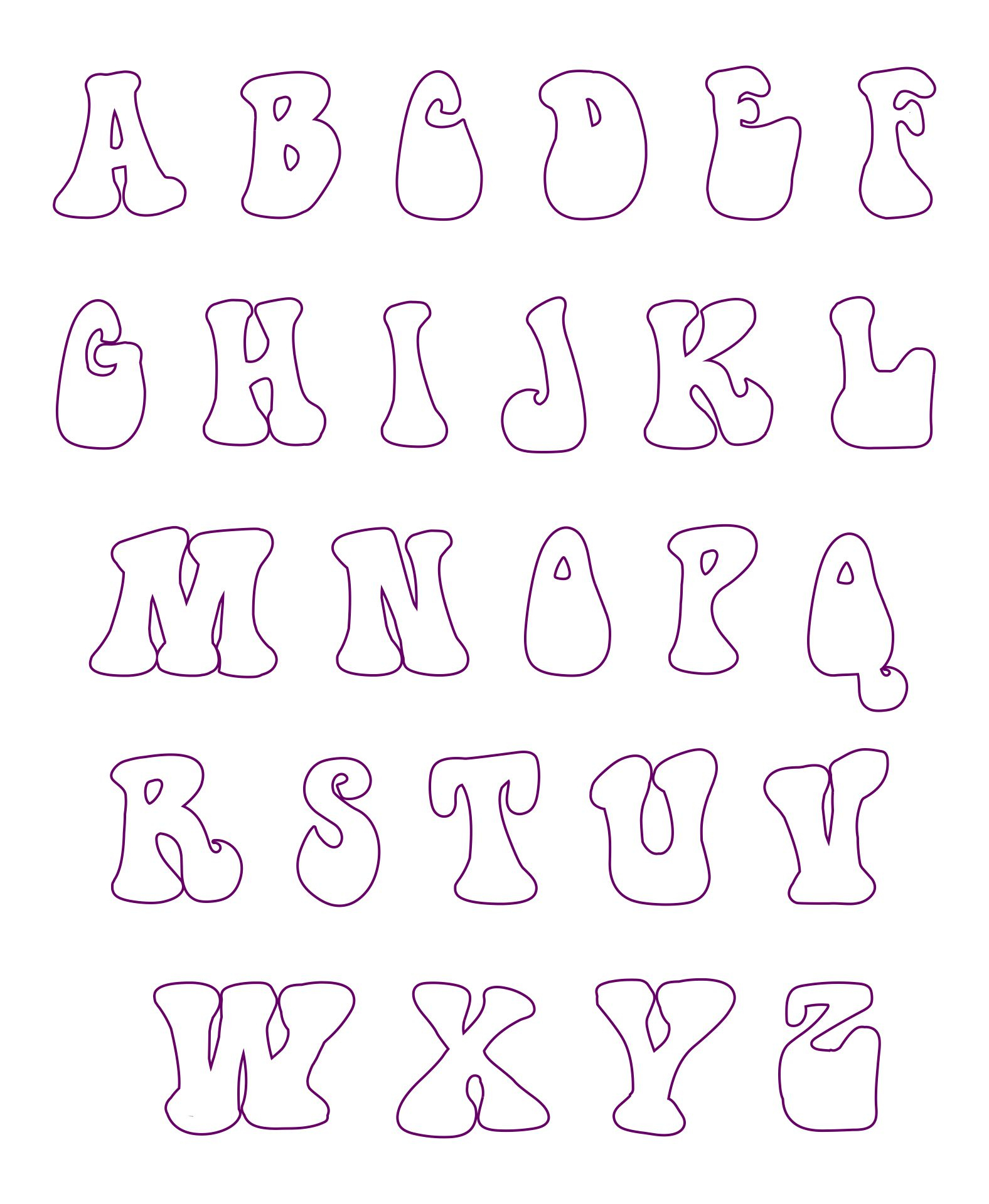 Alphabet Applique Patterns - 10 Free Pdf Printables | Printablee with Free Printable Alphabet Pattern For Apliquae