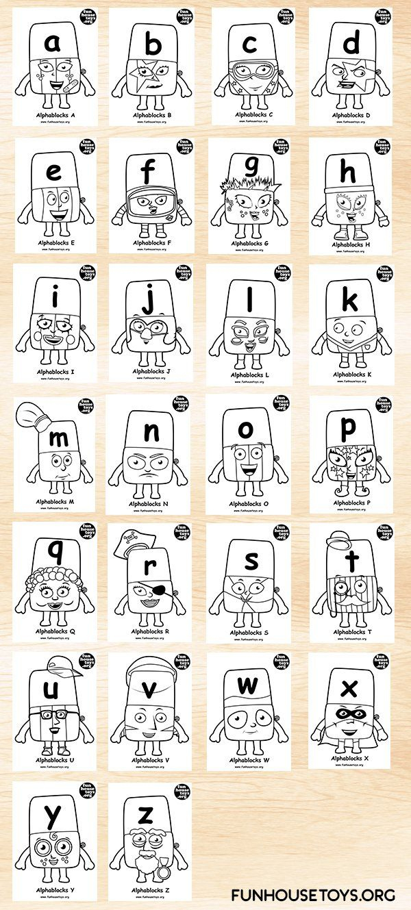 Alphablocks | Funhousetoys with regard to Alphablocks Free Printables