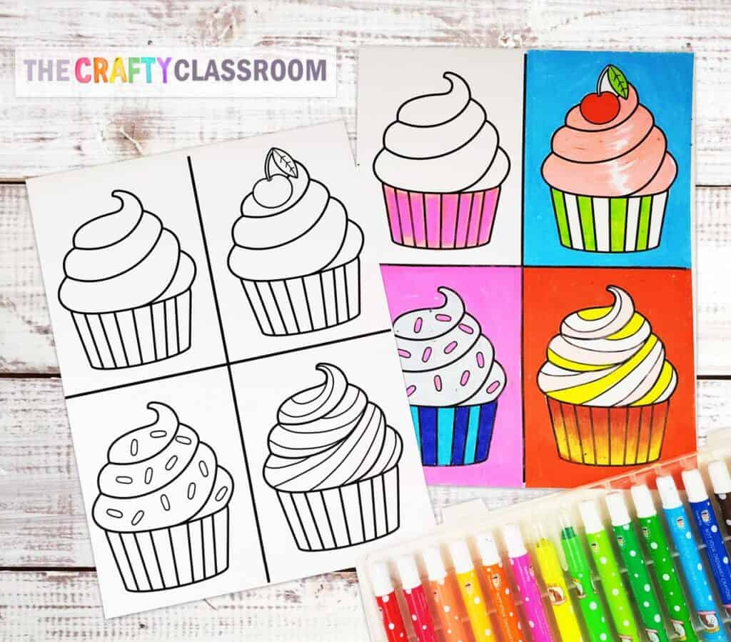 Andy Warhol Art Project For Kids - The Crafty Classroom throughout Andy Warhol Free Printables