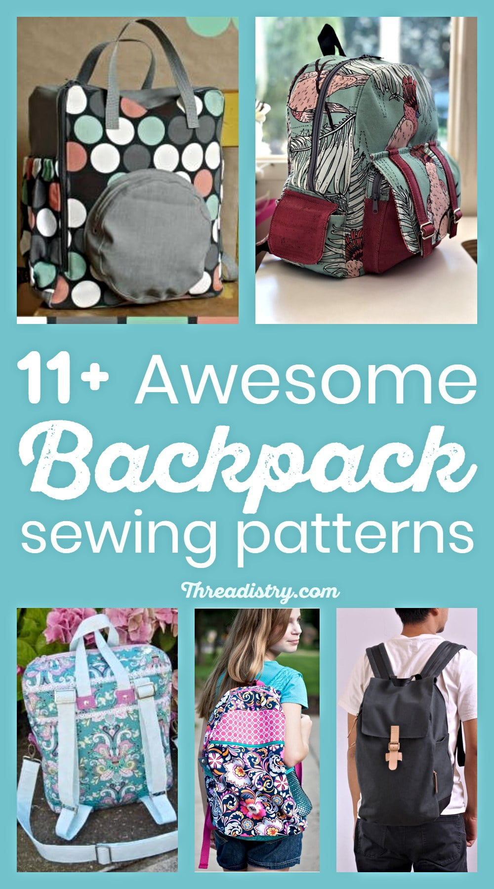 Awesome Backpack Sewing Patterns For School, Work Or Out And About regarding Free Printable Backpack Patterns