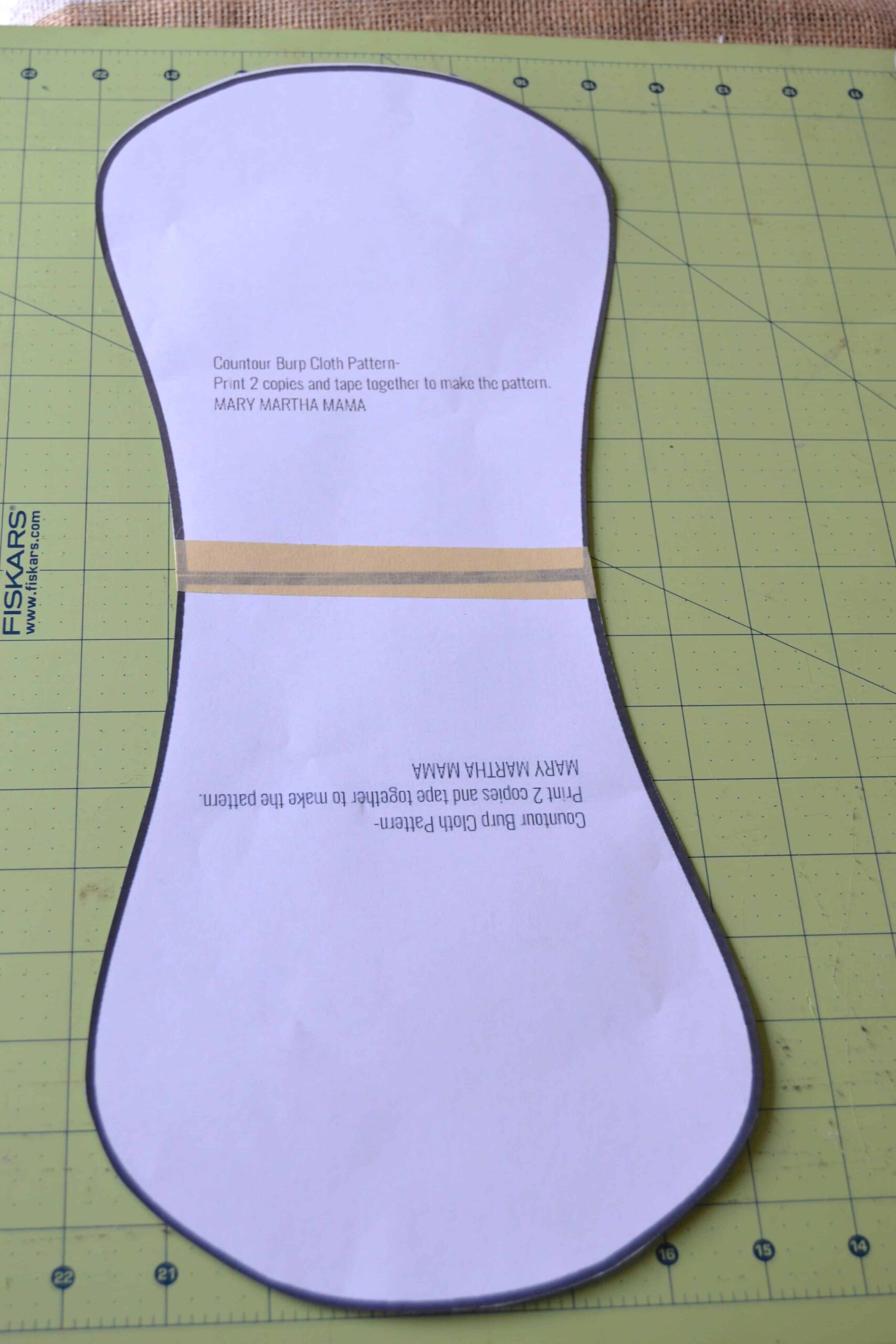 Baby Burp Cloths Pattern - Sewing Pattern Library with Free Printable Burp Cloth Patterns