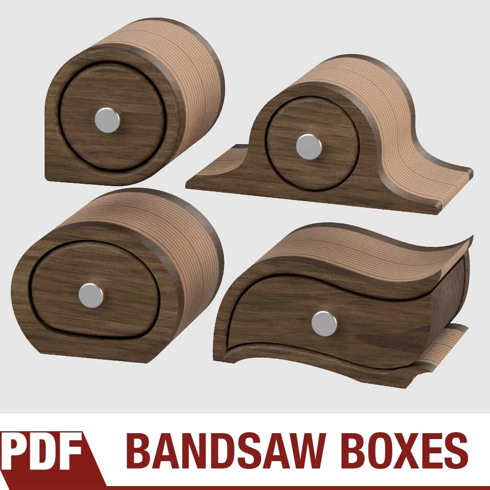 Bandsaw Box Templates within Free Printable Bandsaw Box Patterns