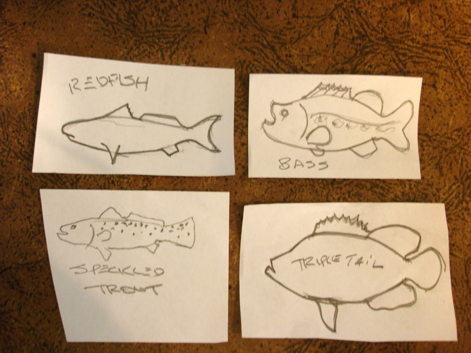 Beginners Carving Corner And Beyond: Whittling Fish Pins - Triple Tail pertaining to Printable Fish Wood Carving Patterns
