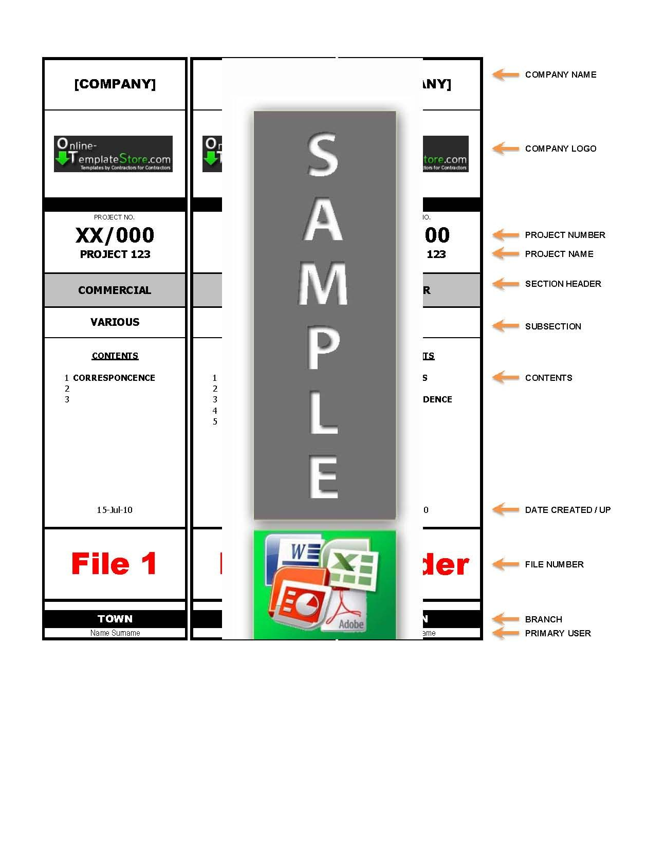 Binder Spine Label Template Awesome 23 Microsoft Label Templates pertaining to Free Printable Lever Arch File Label Template