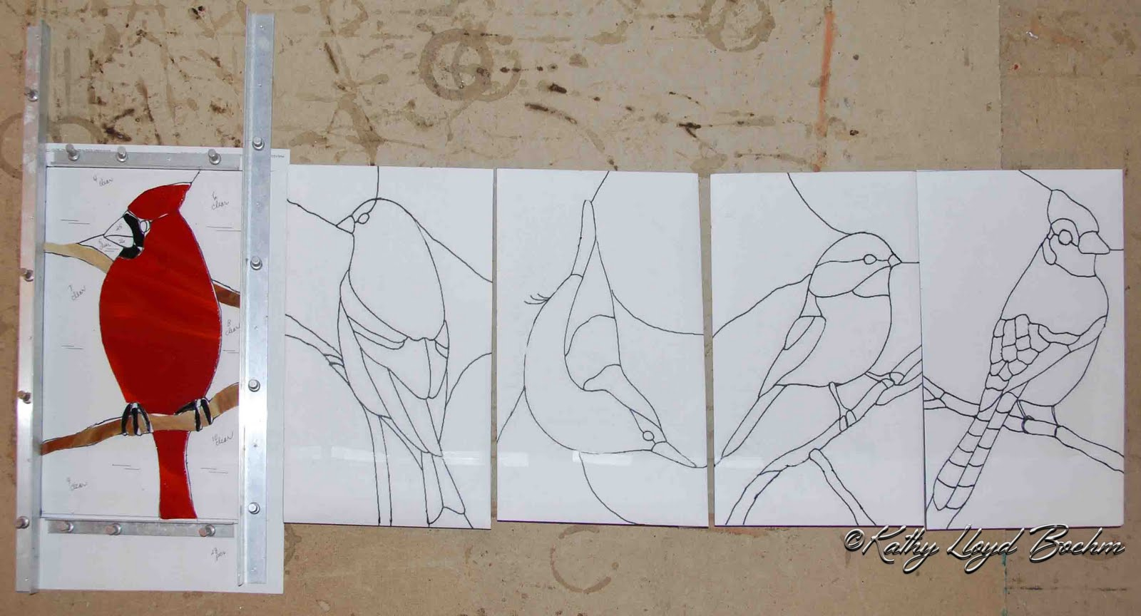 Boehm Stained Glass Blog: Stained Glass Bird Windows pertaining to Free Printable Stained Glass Bird Patterns