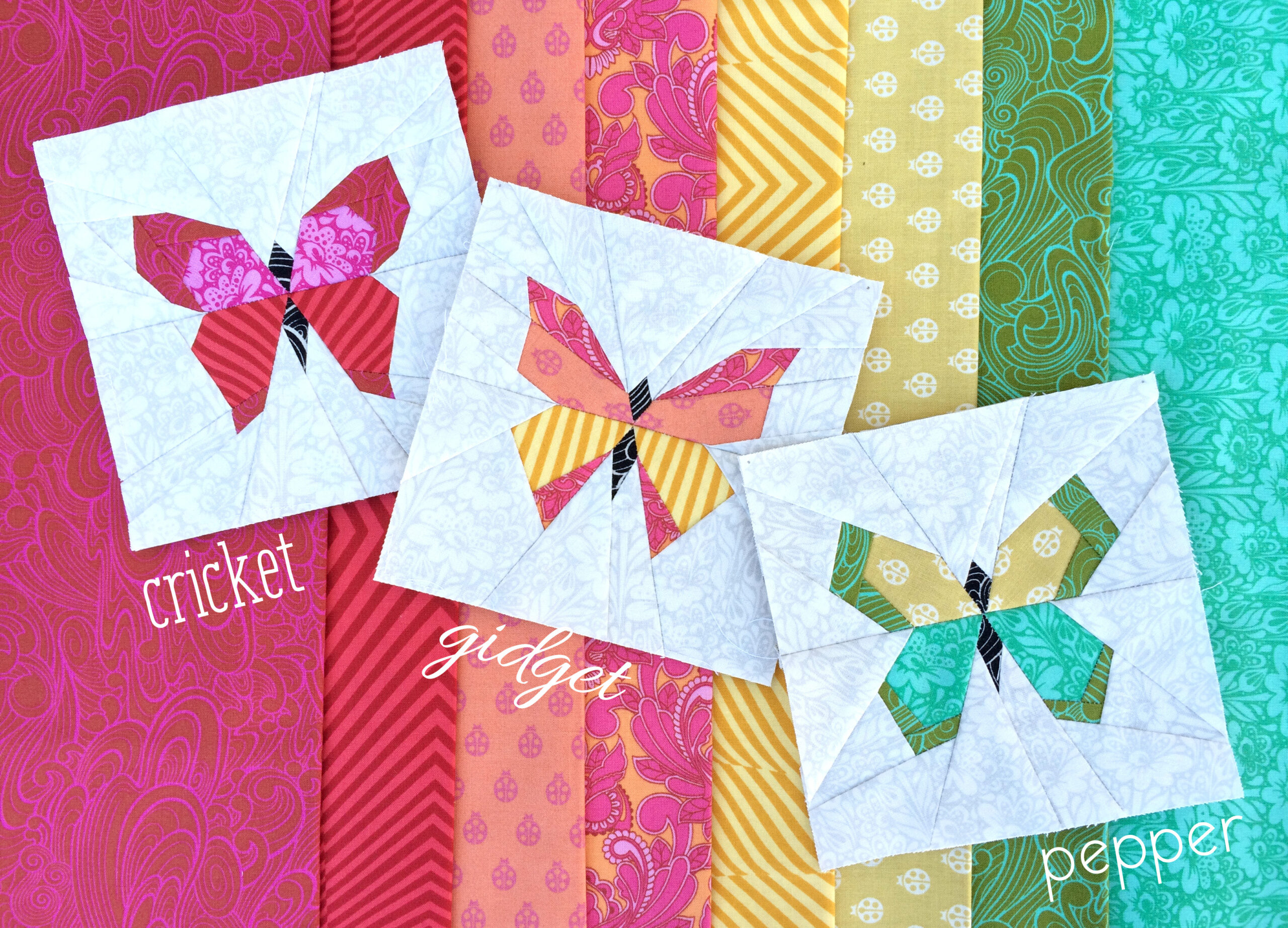 Butterfly Charm Block Paper Piecing Patterns – Lillyella in Free Printable Butterfly Quilt Patterns
