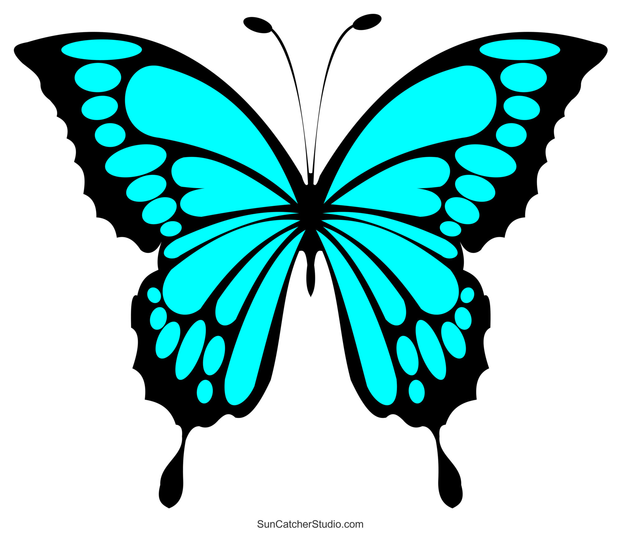 Butterfly Svg Files (Printable Templates, Patterns, &amp;amp; Clipart with Free Printable Plastic Canvas Butterfly Patterns