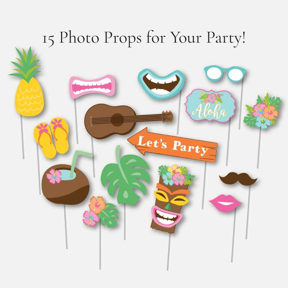 Celebration Circle Printable Luau Themed Party Kit Templates throughout Free Hawaiian Luau Printables