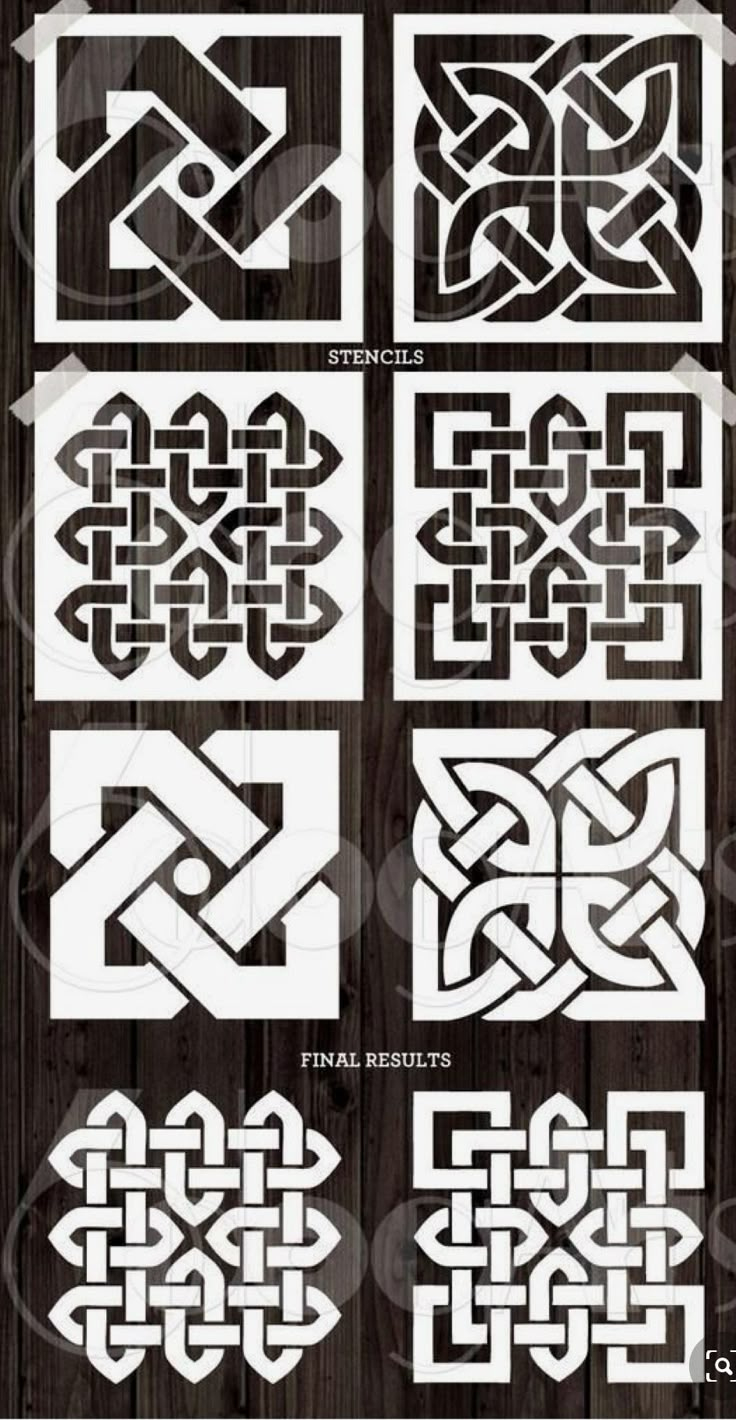Celtic Designs: A Guide To Different Types in Free Printable Celtic Stencils