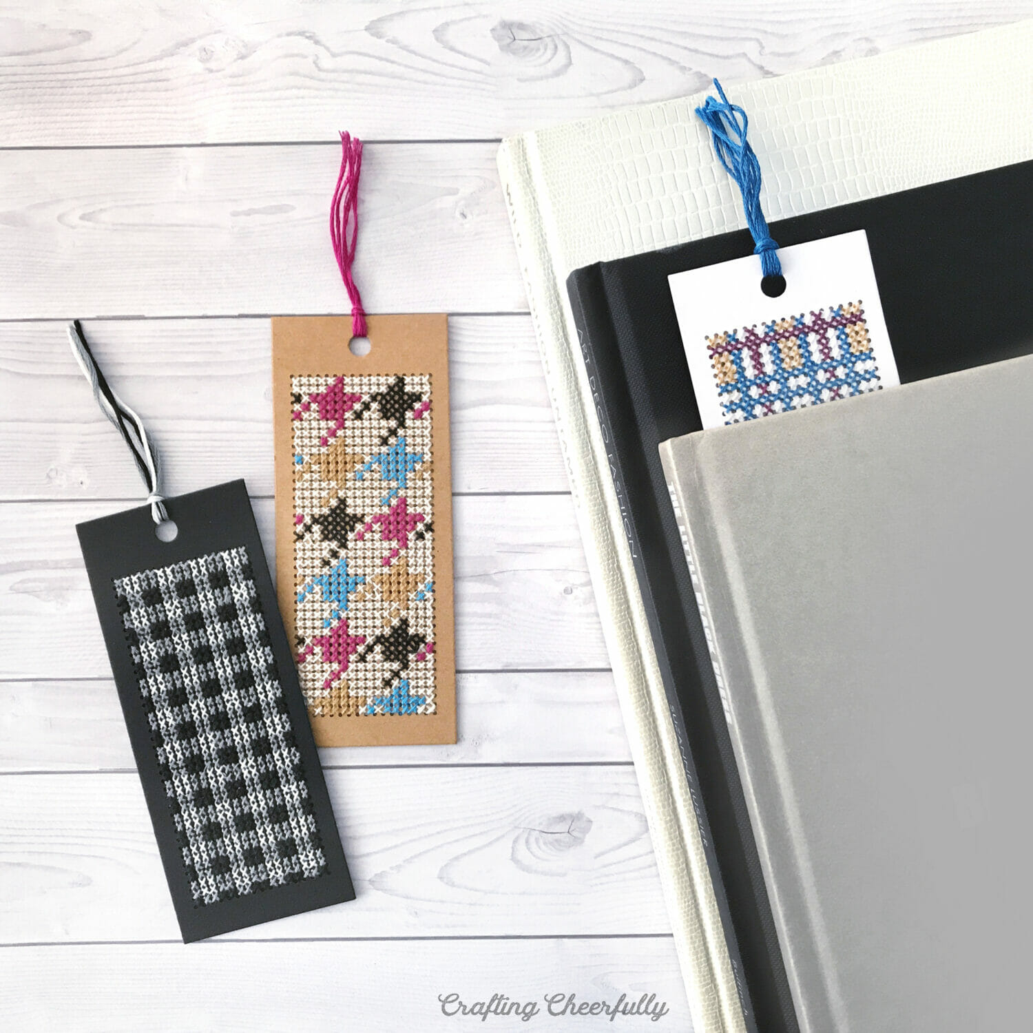 Check And Plaid Bookmarks - Free Cross Stitch Patterns - Crafting throughout Free Cross Stitch Bookmark Pattern Printable Easy