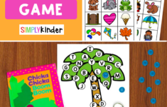 Chicka Chicka Boom Boom Activities: Free Alphabet Game – Simply Kinder intended for Chicka Chicka Boom Boom Free Printables