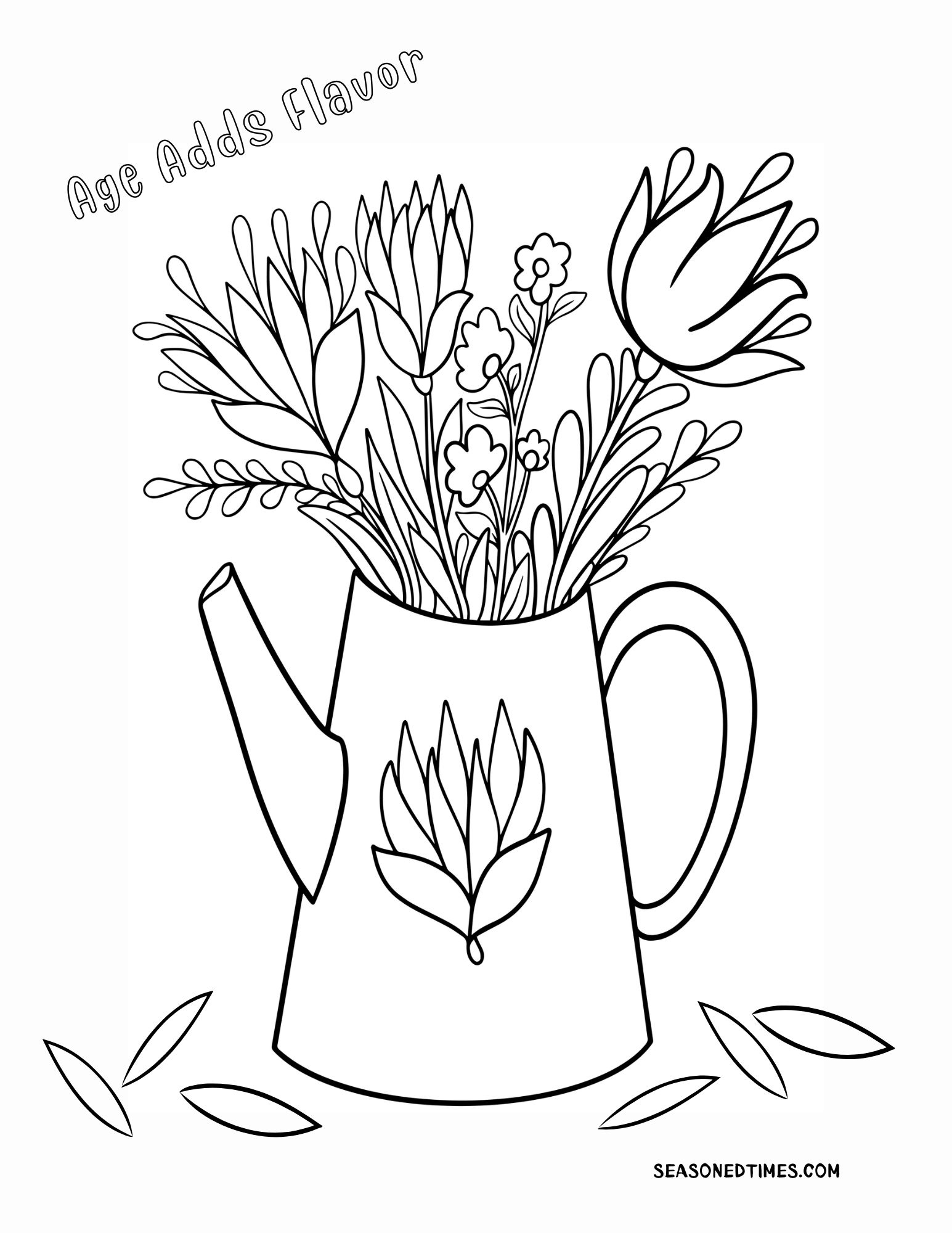 Coloring For Seniors – Seasoned Times for Free Printable Coloring Pages For Seniors With Dementia