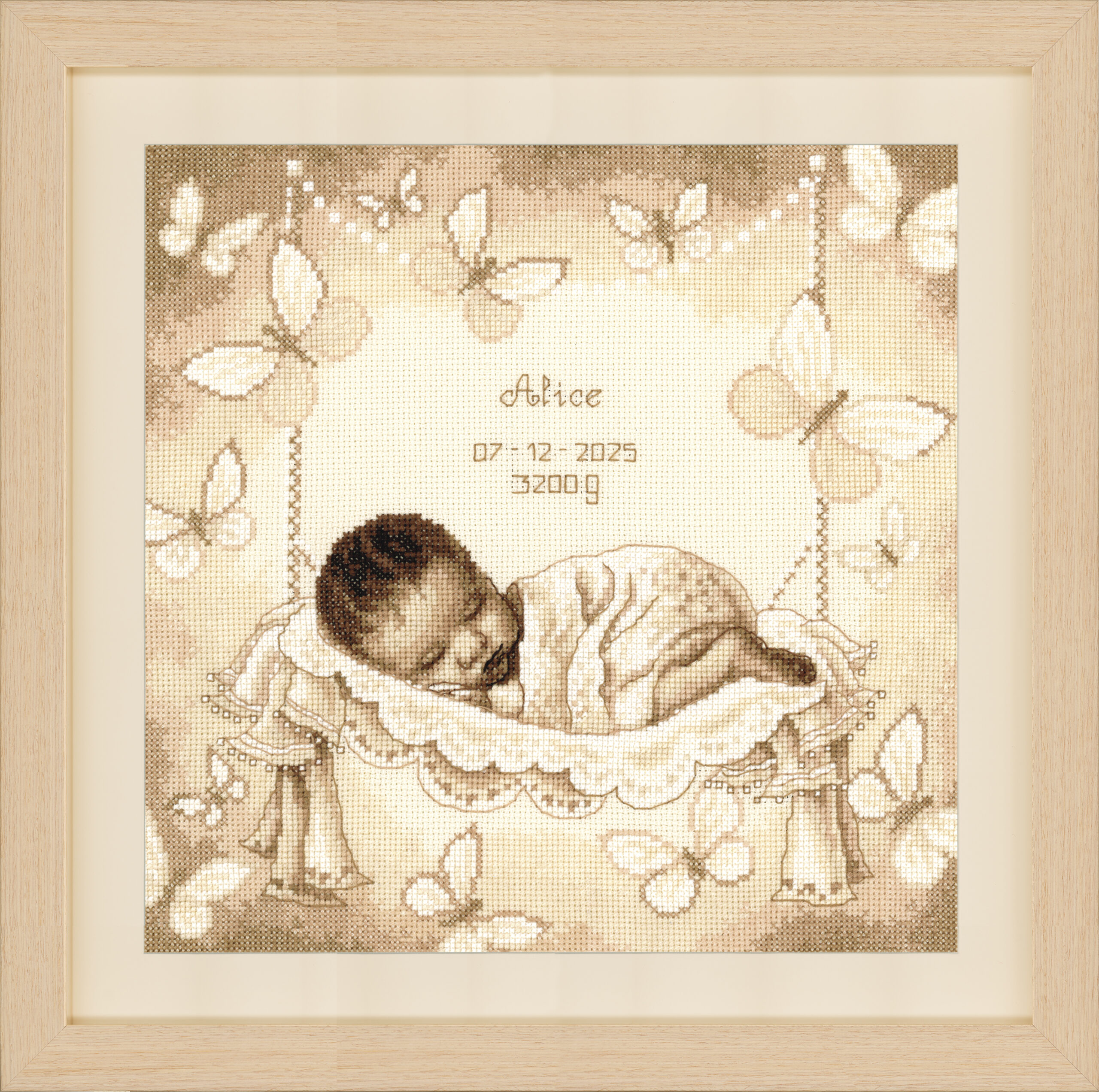 Cross Stitch Kits Baby Store with Free Printable Birth Sampler Cross Stitch Patterns