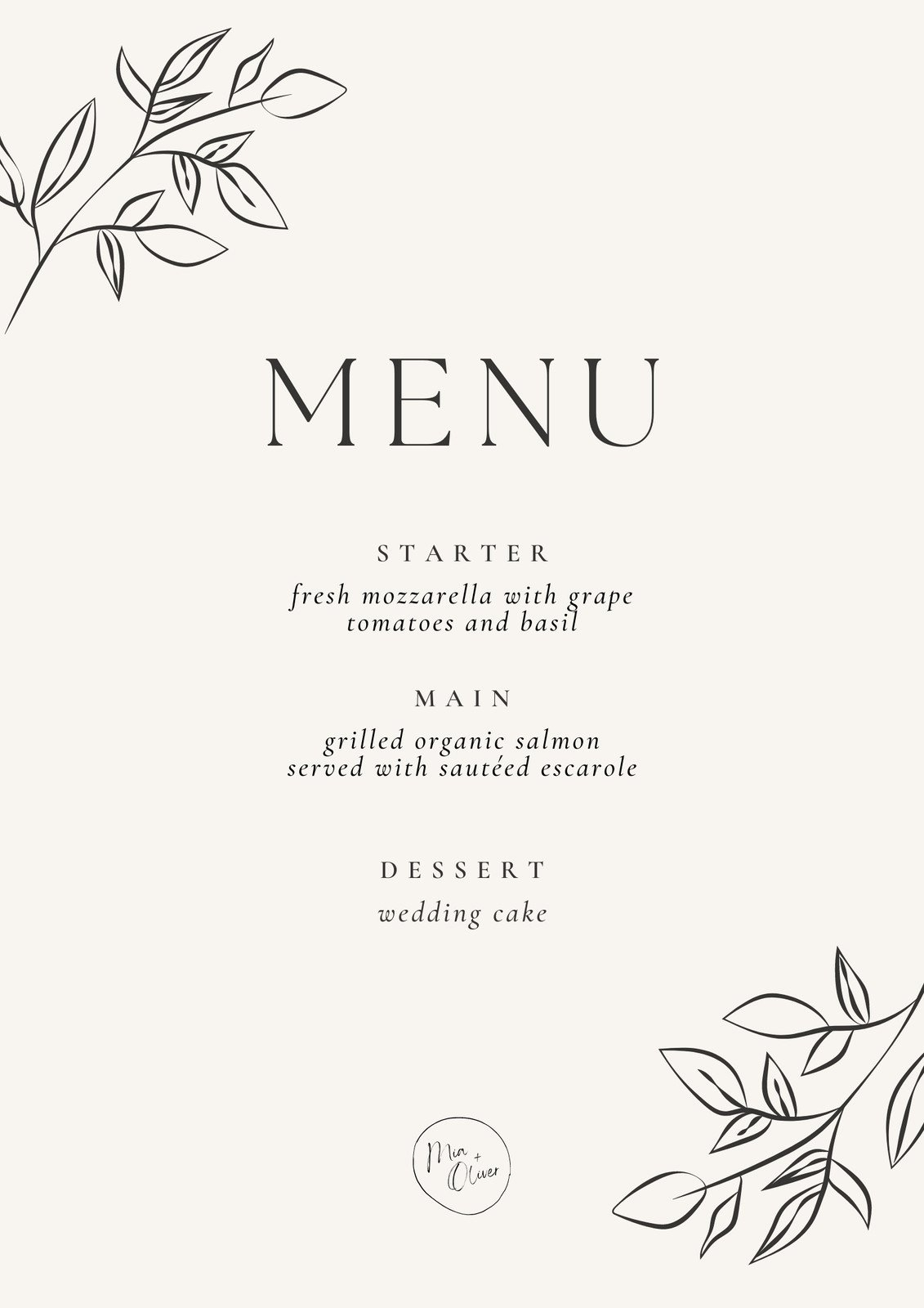 Customize 19,734+ Menus Templates Online - Canva inside Wedding Menu Template Free Download