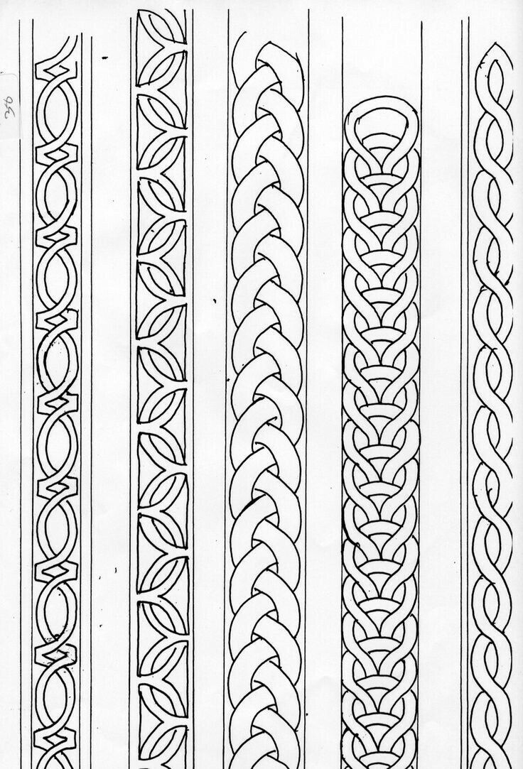 Designs To Incorporate Into Your Writings Or To Do Leather Tooling regarding Free Printable Leather Tooling Patterns