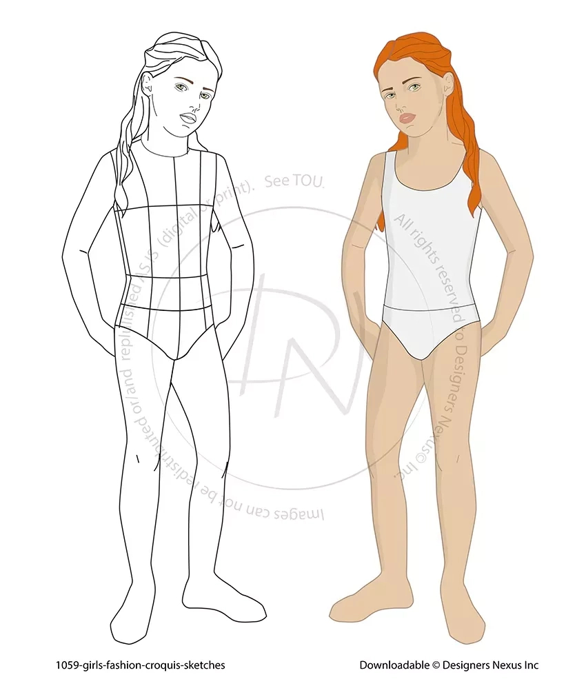 Discover 43 Free Fashion Figure Templates Ideas On This Pinterest for Free Fashion Design Croquis Templates