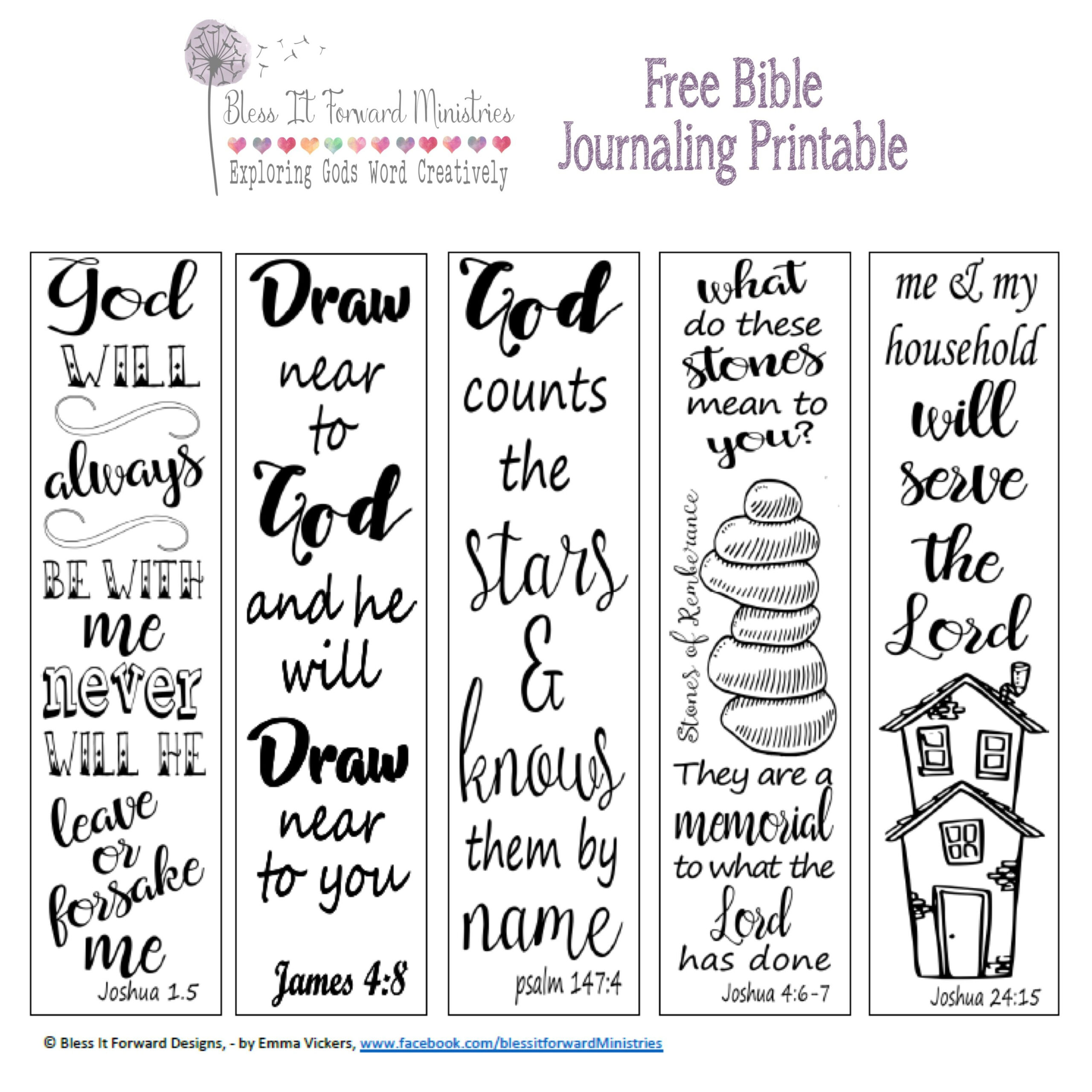 Discover 60 Free Bible Journaling Printables Ideas | Bible inside Free Christian Journal Printables